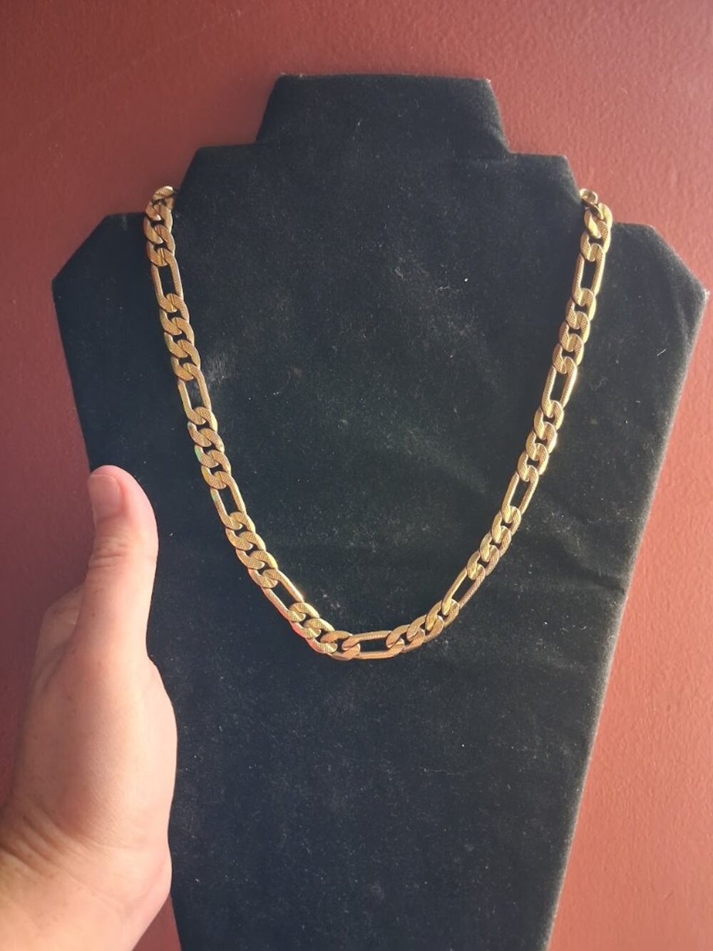 19 inch 14k Gold plated necklace